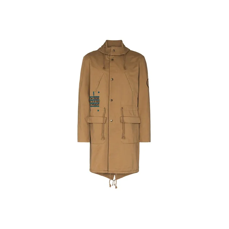RAF SIMONS Redux Handpainted Parka With Badge