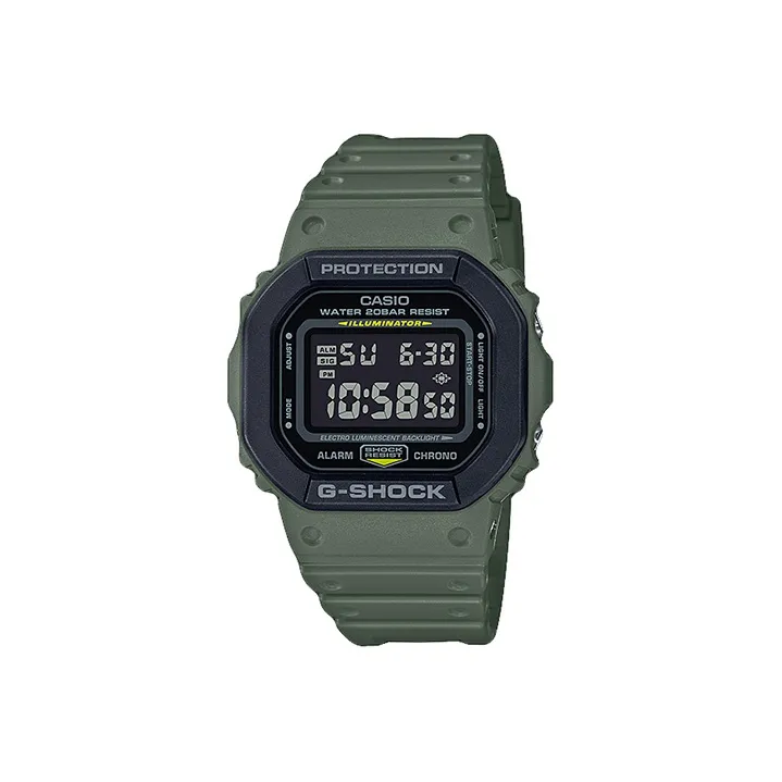 CASIO Кварцевый механизм Мужские часы серии SQUAD 48,9mm*43,8mm Черный