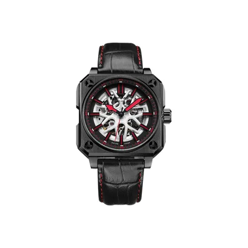 ROMAGO Автоматические Механические Часы Movement Унисекс Sports Car Collection 43 мм Красные