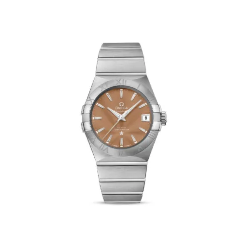 OMEGA Автоматический Механический Movement Мужской Constellation Series Constellation Watch 38 мм Кофе