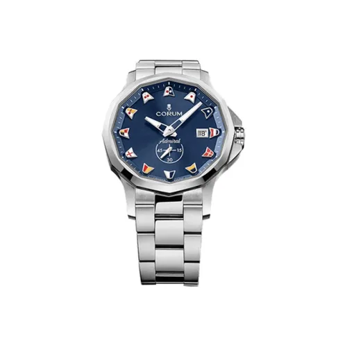 Corum Автоматический Механический Movement Мужские часы Admiral Collection, 42 мм, синий