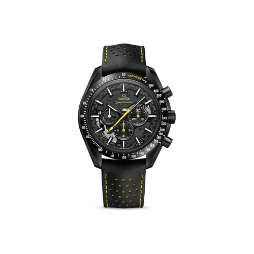 OMEGA Ручной Механический Movement Мужские Ultra Dominance SERIES Луна'S Темная Боковая сторона Часы 44,25 мм Черные