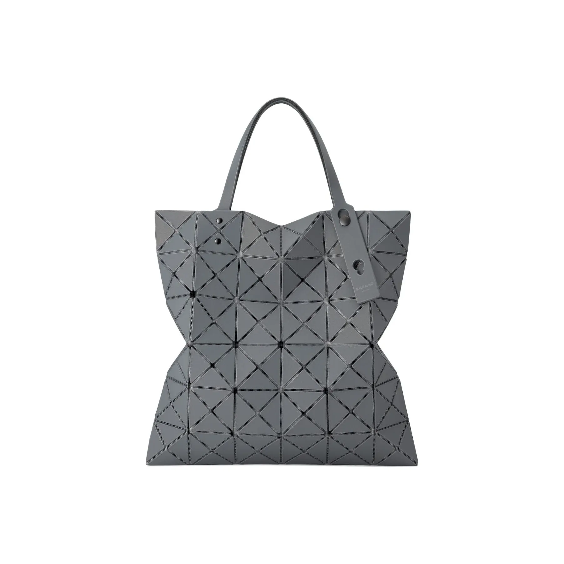 ISSEY MIYAKE Polyester Nylon Tote Bag, Shopping Bag, Laptop Bag, Shoulder Bag, Handbag Women's Gray