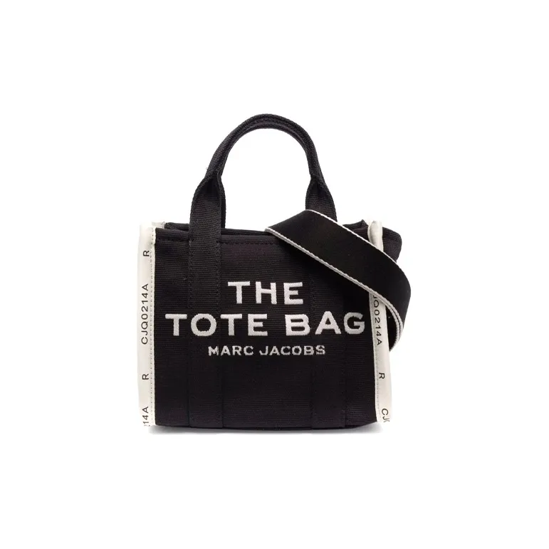 MARC JACOBS The Jacquard Small Tote Black