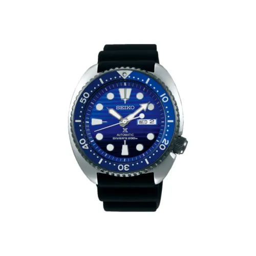 SEIKO Механический Movement Мужские Часы 45mm*13,4mm Синий