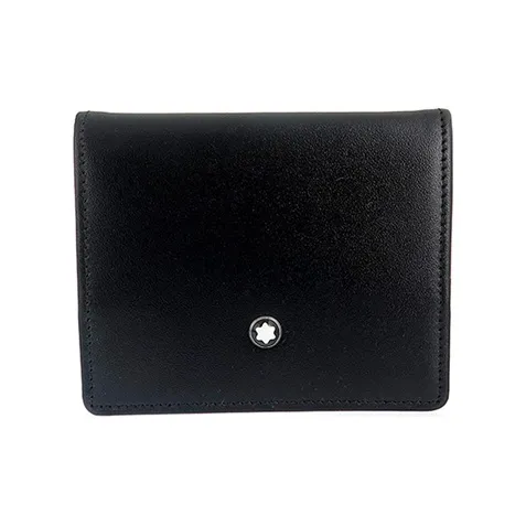 MONTBLANC Кошелек из коровьей кожи мужской черный