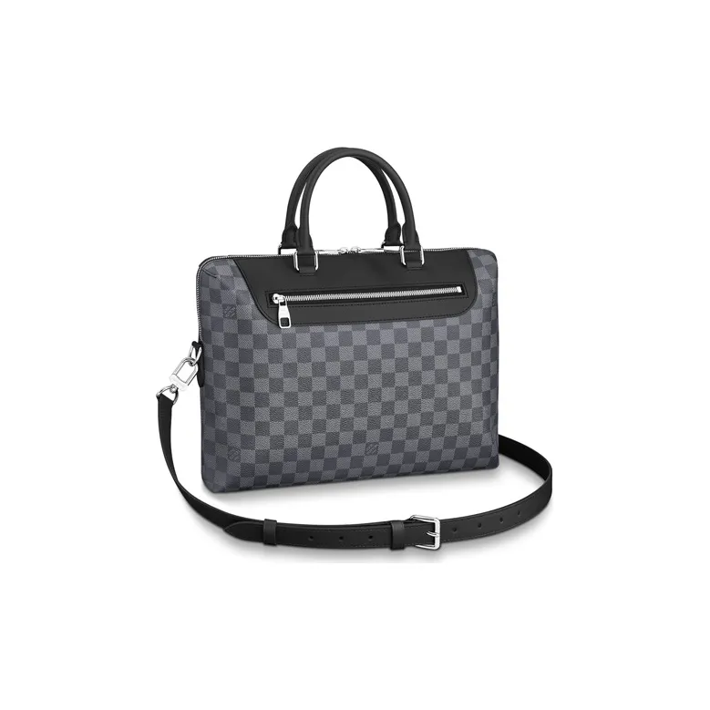 LOUIS VUITTON 2015 Porte Documents Jour Nm Two way Bag