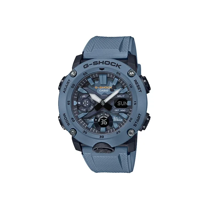 Мужские часы SHOCK, кварцевый механизм, 51,2 мм*47 мм, синий