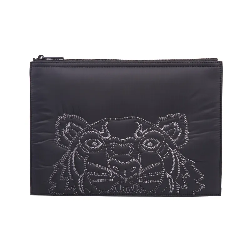 KENZO Полиамид Клатч Сумка Унисекс Черный