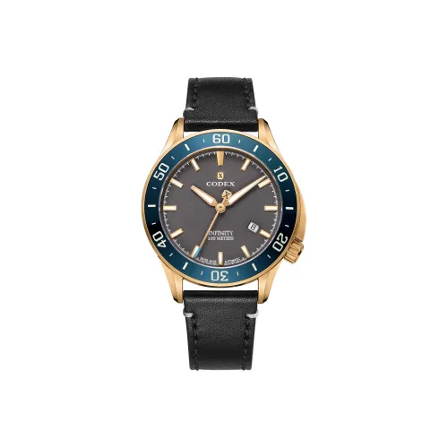 Codex Автоматический Механический Movement Мужские Часы EXTREME Collection 42 мм Серые