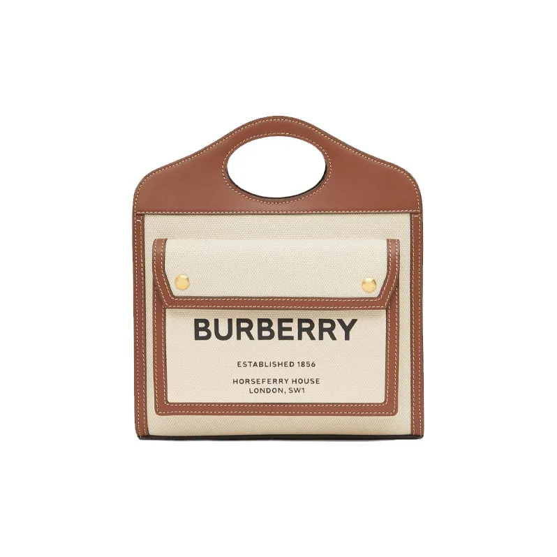 Burberry Mini Two tone Pocket Bag