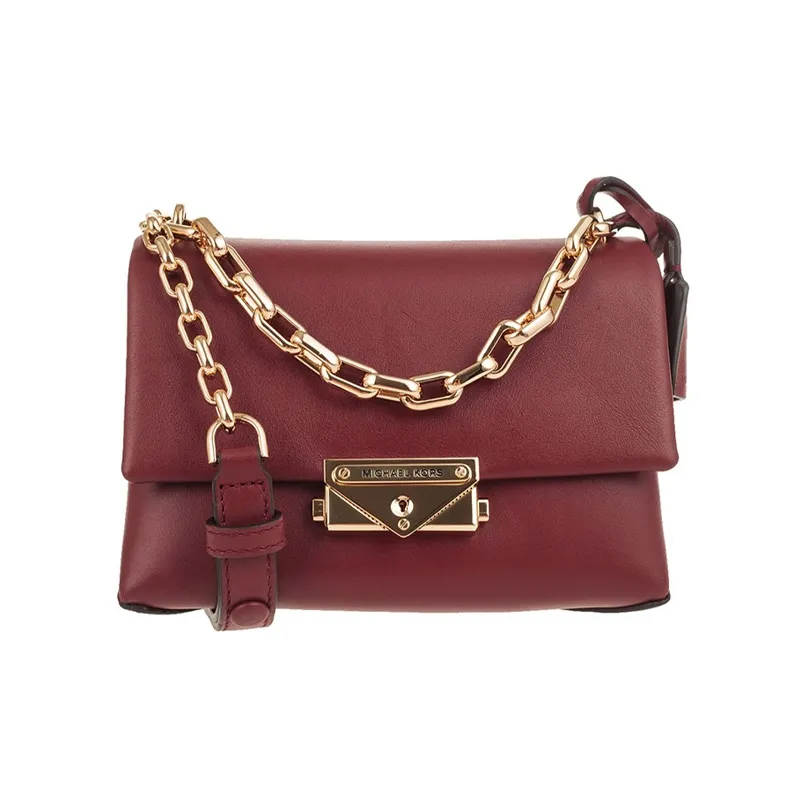 MICHAEL KORS Cece Cow Leather Portable Crossbody Bag Shoulder Bag Women's Burgundy