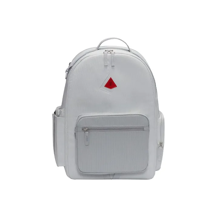 nike Ткань Баскетбольная Сумка Рюкзак Стандартный Унисекс Серый