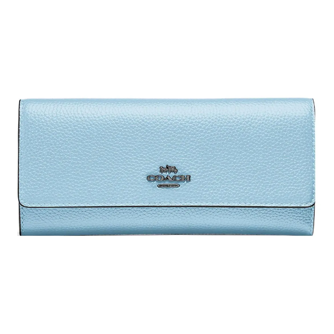 COACH Кожа Кошелек Женские Однотонный Цвет макарон