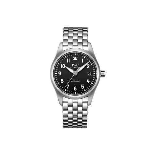 IWC Автоматический Механический Movement Женские Часы Pilot Collection 36 мм Серебряные