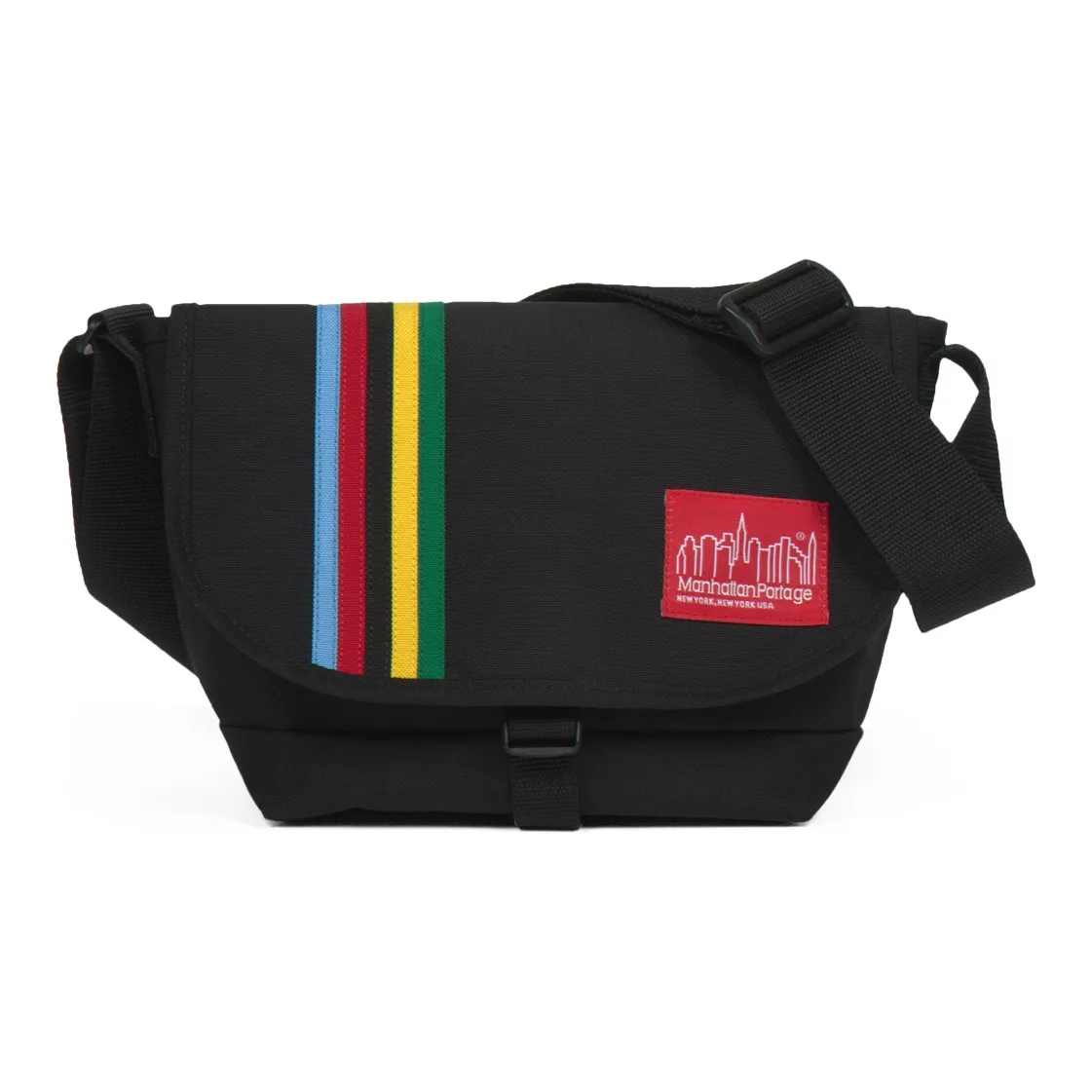 Manhattan Portage Полиамид Курьерская сумка Рюкзак Сумка через плечо Стандартная Унисекс Черный