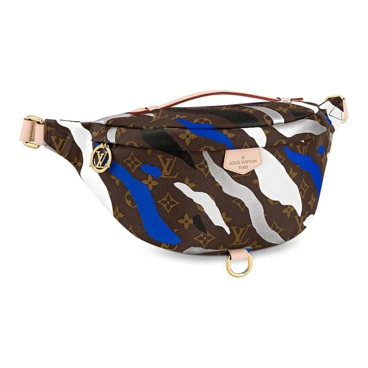 LOUIS VUITTON Lvxlol Bumbag Monogram Blue/Silver