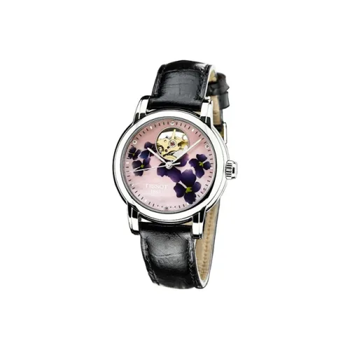 Tissot Автоматический Механический Movement Женские Часы Xinyuan Series 35mm*9mm Черные
