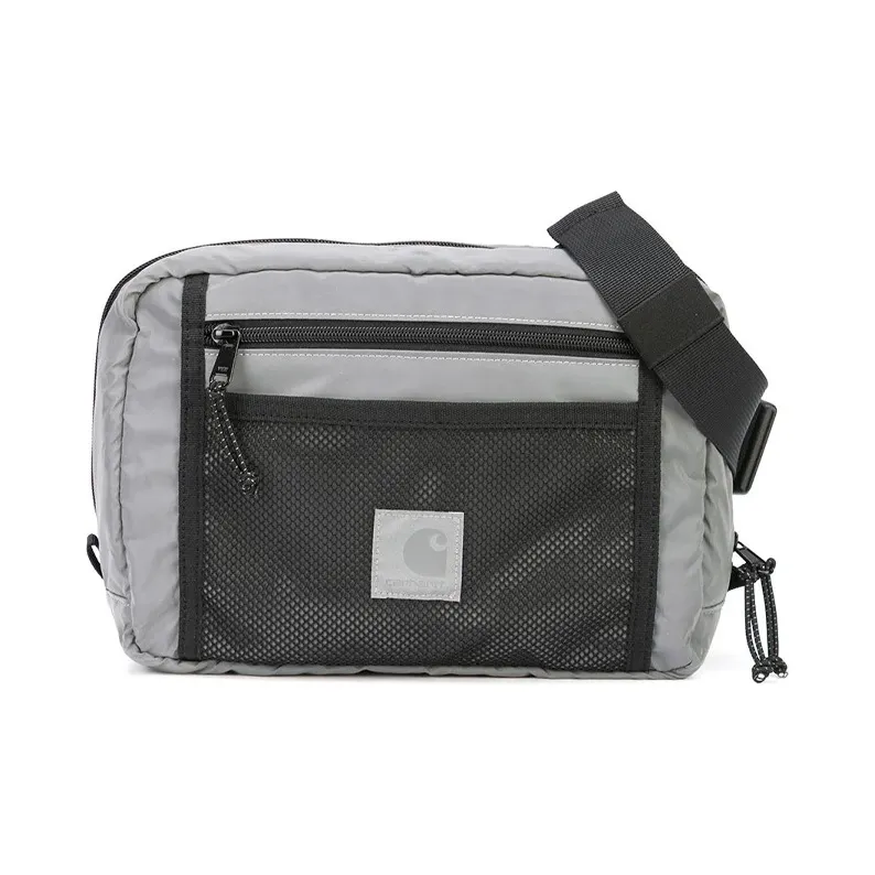 Carhartt WIP Polyester Fanny Pack Crossbody Bags Regular Unisex Concrete Gray