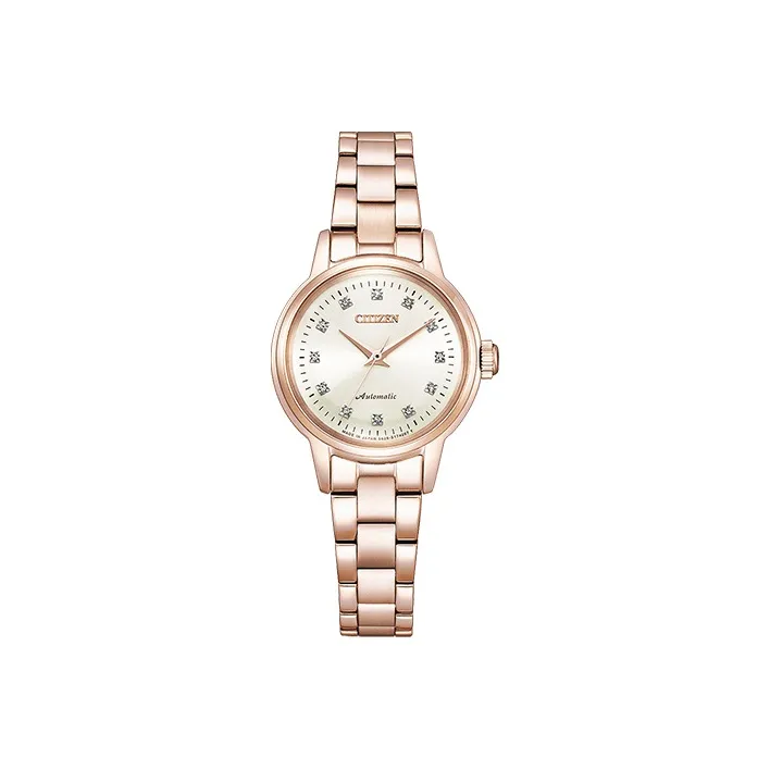 CITIZEN Mechanical Movement Stainless Steel Strap Watch Women's Watch Silver Dial