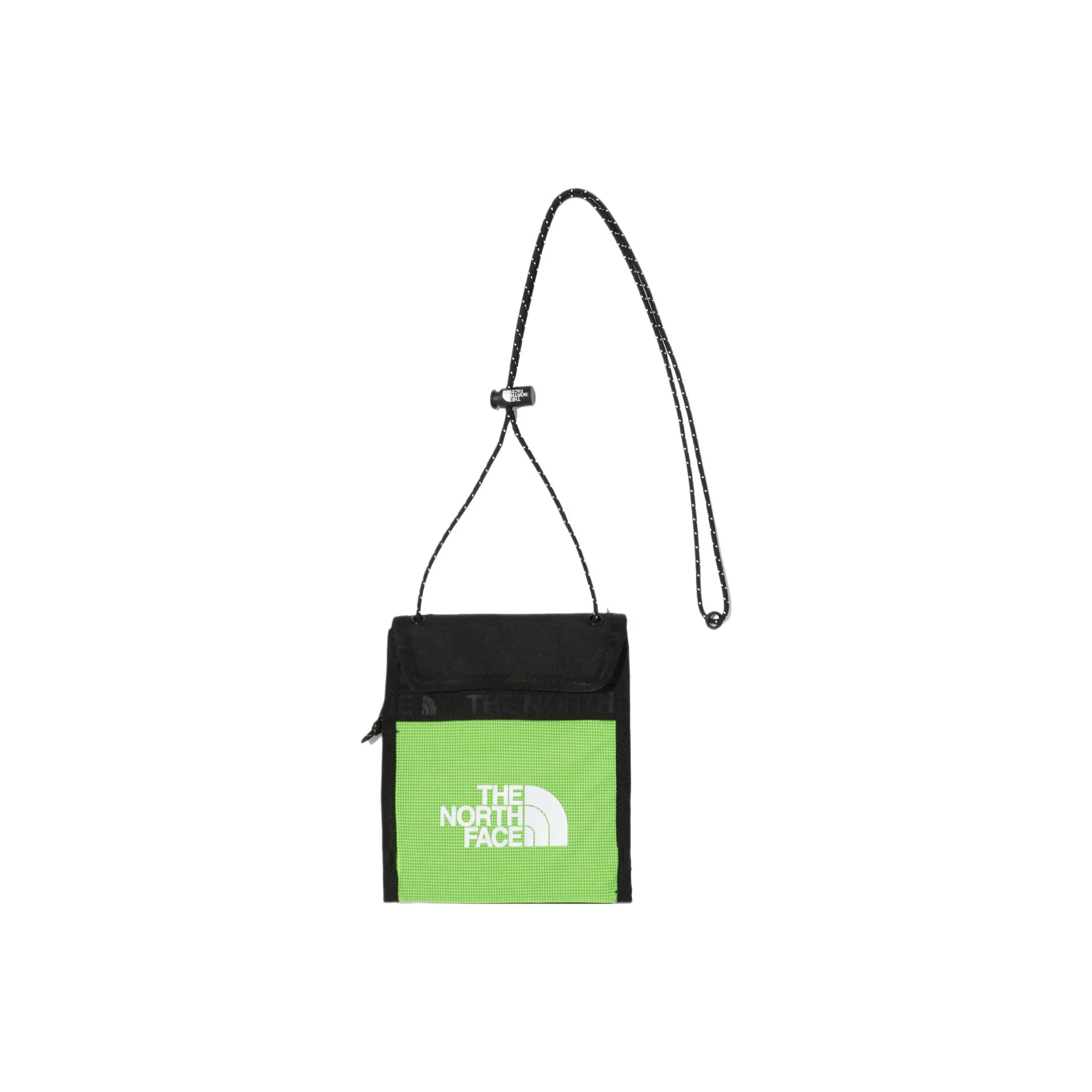 THE NORTH FACE Halter Bag, Cell Phone Pouch, Shoulder Bag, Crossbody Bag, Outdoor Bag Polyester Apple Green Unisex