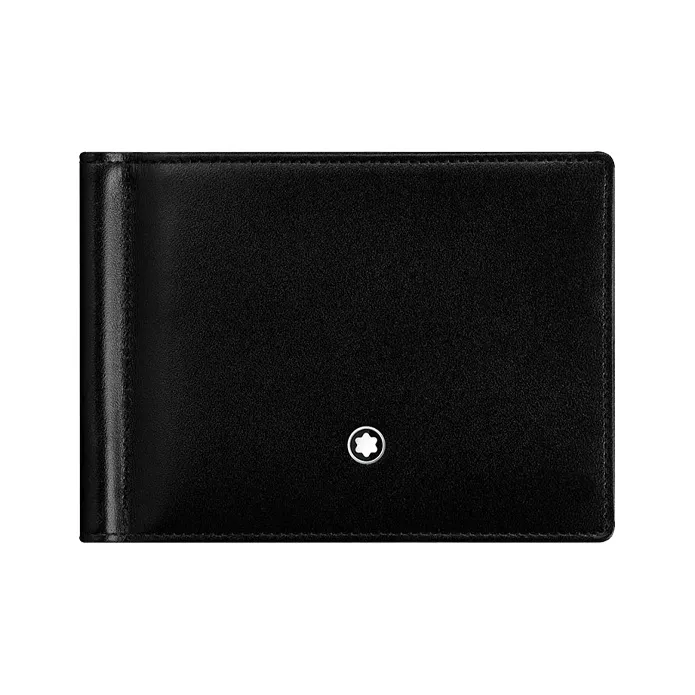 MONTBLANC Meisterstuck Leather Wallet Men's Black