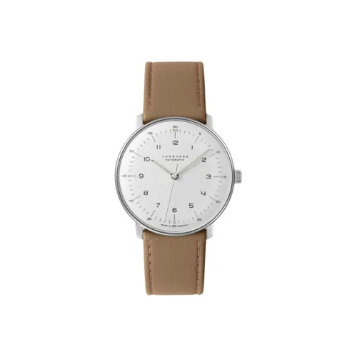 JUNGHANS Автоматический Механический Movement Мужские часы из коллекции Max Bill, 38 мм, белые