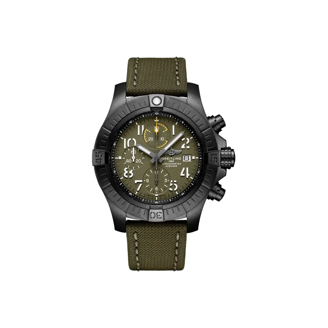 Breitling Pre-owned Avenger Chronograph Night Mission 45mm