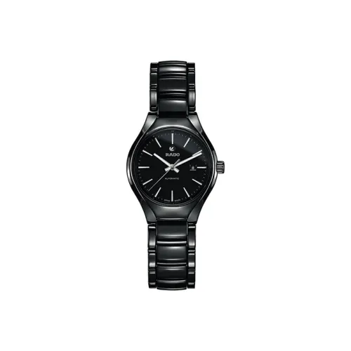 RADO Автоматический Механический Movement Женские часы из коллекции realme, 30 мм * 9,8 мм, черные