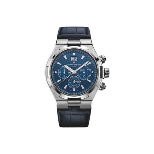 Vacheron Constantin Автоматический Механический Movement Мужские Часы Longitudinal и Lateral Collection OVERSEAS 42mm*12mm Синий