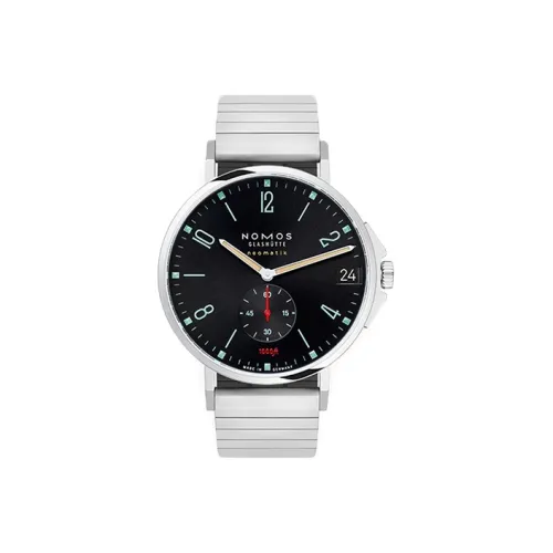 NOMOS Автоматический Механический Movement Мужские Часы 42 мм Черные