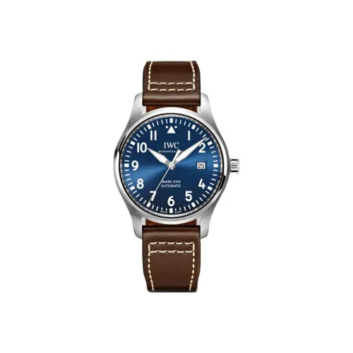 IWC Автоматический Механический Movement Мужские Часы Pilot Collection 40 мм Синие