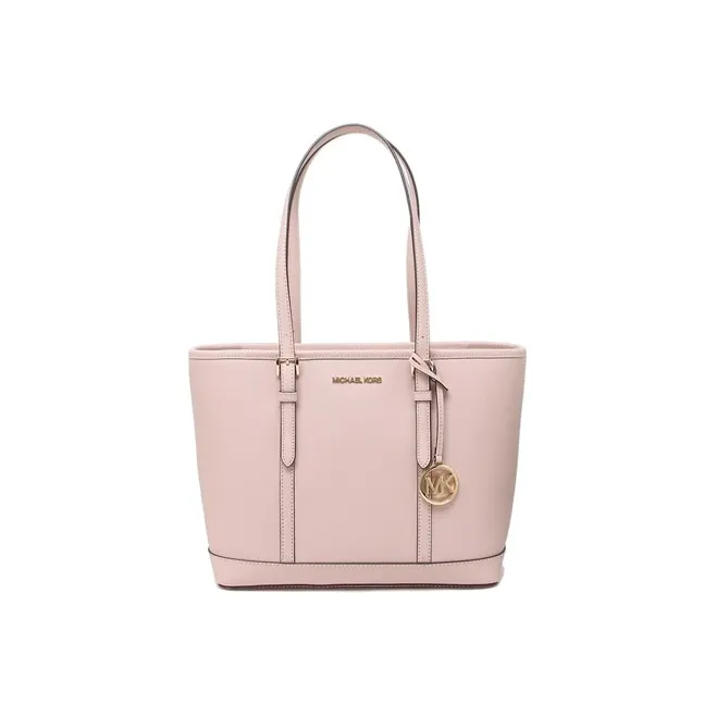 MICHAEL KORS Jet SetJet Set Travel Leather Handbag Medium Size Women's Pink