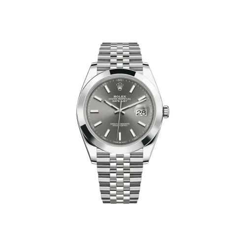 ROLEX Автоматический Механический Movement Мужские Часы Log Series 41 мм Серые