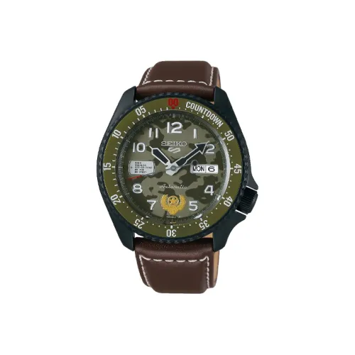 SEIKO Автоматический Механический Movement Мужские Часы 42,5mm*46mm*13,4mm Многоцветные