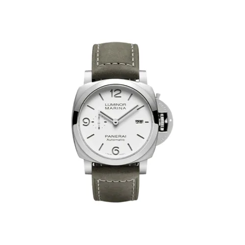 PANERAI Автоматический Механический Movement Мужские часы Luminor LUMINO Collection, 44 мм, белые