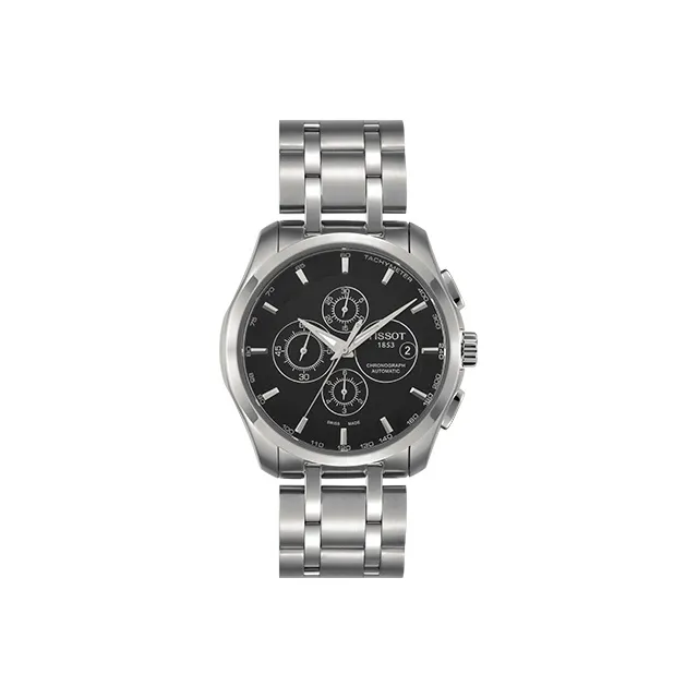 TISSOT Kutu Collection Automatic Mechanical Movement Men's Watches Watch 43mm Black Dial