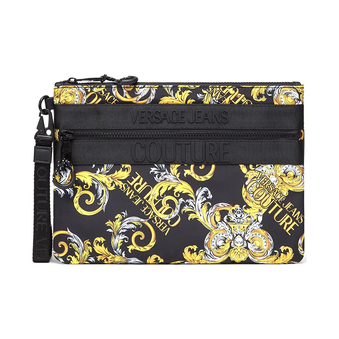 VERSACE JEANS COUTURE Polyester Clutch Regular Women's Black