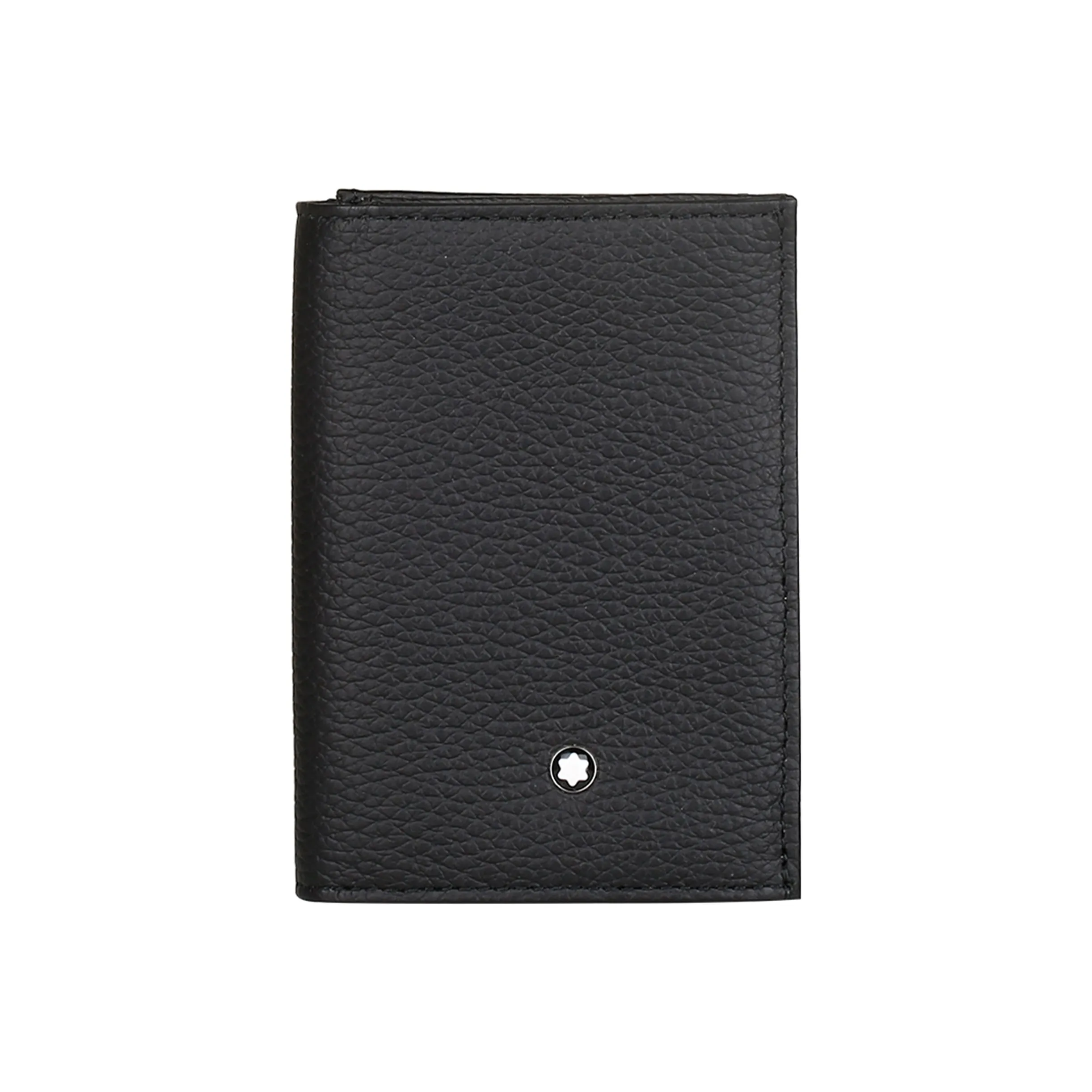 MONTBLANC Meisterstuck Кожаный держатель для визиток Мужской Черный