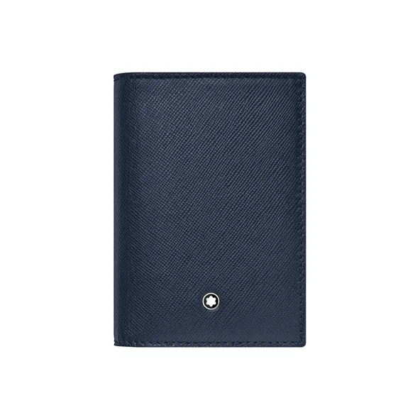 MONTBLANC Телячья кожа Кошелек Мужской Синий