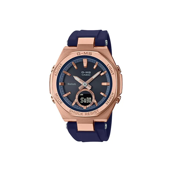 CASIO Baby MS Collection Solar Кварц Механизм Resin Ремешок Часы Женские Синий Циферблат