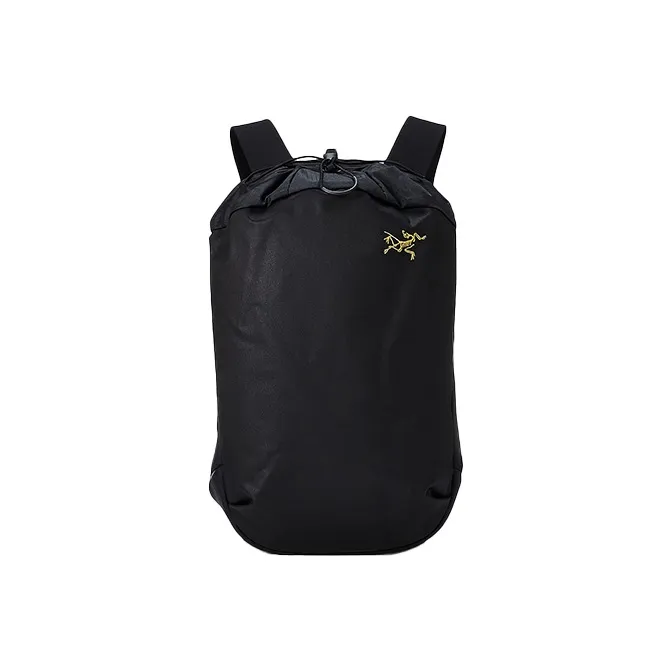 Arcteryx 20L Backpack Outdoor Bag Nylon Fabric Pure Black Unisex
