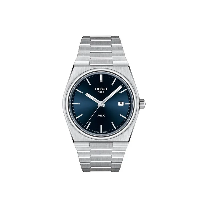 Tissot Quartz Механизм Мужские Часы PRX Super Player Series 40мм*39,5мм*10,4мм Синий