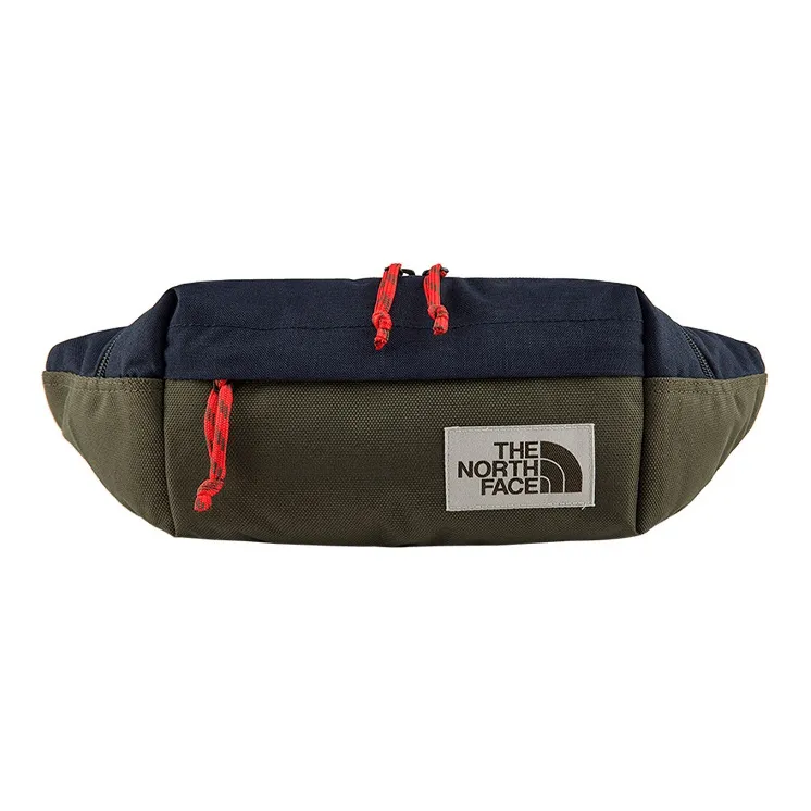 The North Face Сумка через плечо Слинг-сумка Сумка на пояс Сумка для активного отдыха Переработанный полиэстер Армейский зеленый Унисекс