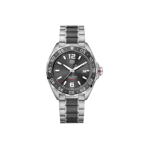 TAG HEUER Автоматический Механический Movement Мужские Часы F1 Collection 43 мм Серые
