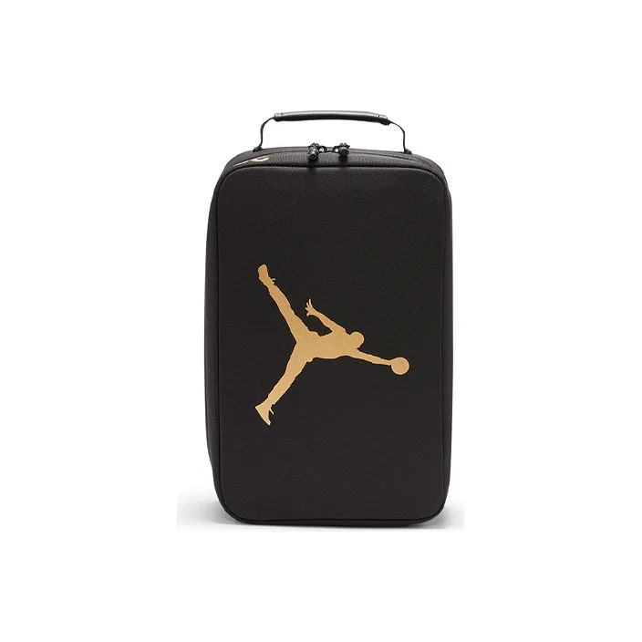 Jordan Polyester Handheld Bag Shoe Box Bag Handbag Regular Unisex Black
