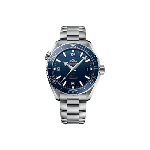 OMEGA Автоматический Механический Movement Мужские Seahorse Series Ocean Universe Часы 43,5 мм Синие