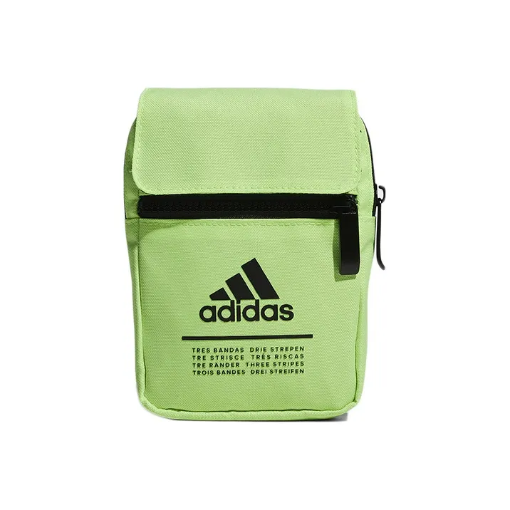 Adidas Polyester Crossbody Bag Regular Unisex Green