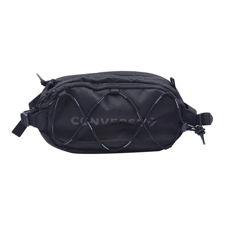 Converse Fabric Shoulder Bag Crossbody Bag Unisex Black