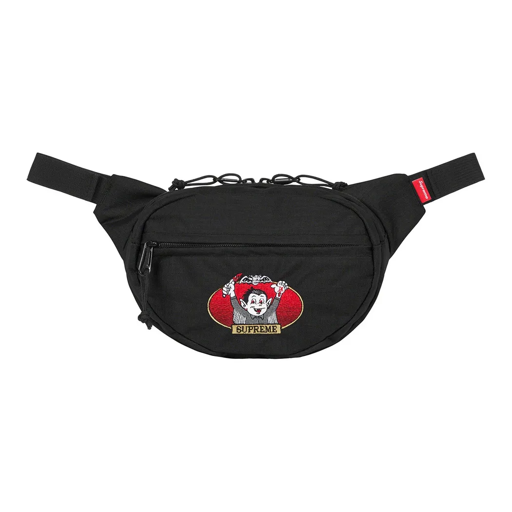Supreme Нейлоновая Сумка через плечо Слинг-сумка Сумка на пояс Стандартная Мужская Черная Красная Зеленая